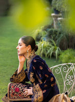 Baroque - Embroidered Velvet 3piece suit - HC3357