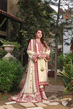Asim Jofa - Winter 3PC Dhanak Embroidered Suit - HC3383