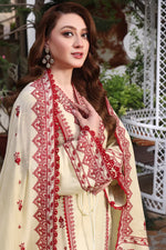 Asim Jofa - Winter 3PC Dhanak Embroidered Suit - HC3383
