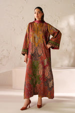 Baroque - Winter 3PC Karandi Digital Print Dress - HC33405