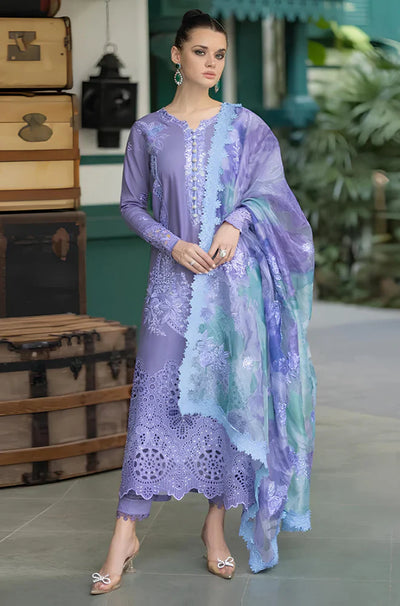 HC978 - Mushaq - 3PC Chickan Kari Embroidered Lawn Suit