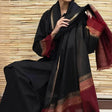 HC555-WINTER 3PC Dhanak suit with Embroidered Shawll