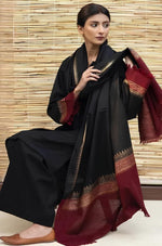 HC555-WINTER 3PC Dhanak suit with Embroidered Shawll