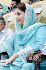 HC221-Maryam Nawaz Lawn MN-756 – 3Pcs Embroidered Lawn