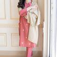 HC611-WINTER 3PC Dhanak suit with Dhanak Shawll