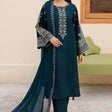 Sapphire - Winter 3PC Dhanak Embroidered Suit - HC33113