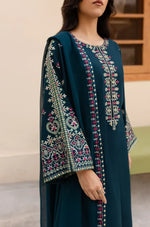 HC111 - Sapphire 3PC Lawn Embroidered Suit