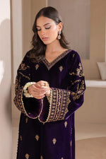 Baroque - Embroidered Velvet 3piece suit - HC2029