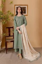 Sobia Nazir - Winter 3PC Dhanak Embroidered Suit -HC3362