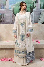 QalamKar - 3PC Lawn ChickenKari Embroidered Suit-HC1074