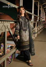 Asim Jofa - Winter 3PC Karandi Digital Print Dress - HC33410