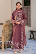 ALLYS - Summer 3PC Lawn Embroidered Suit- HC1115