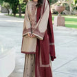 Baroque - Winter 3PC Dhanak Embroidered Suit - HC3324