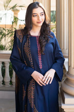 Asling - Winter 3PC Dhanak Embroidered Suit - HC3353