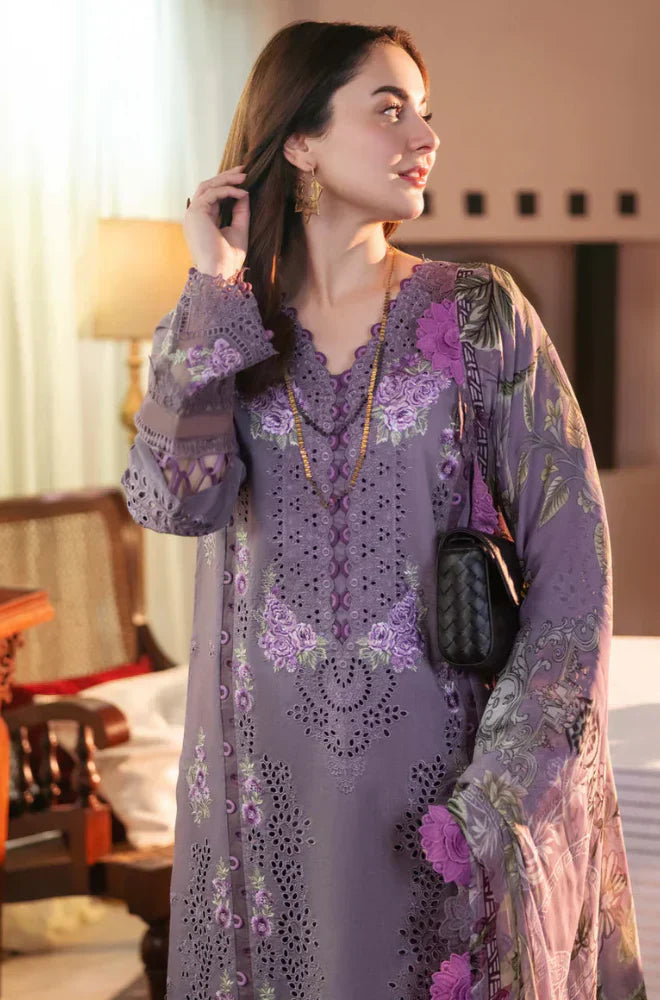 HC1039 - Jade 3PC Lawn Chickenkari Embroidered Suit