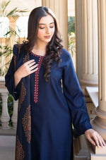 Asling - Winter 3PC Dhanak Embroidered Suit - HC3353