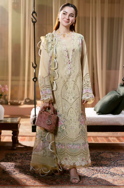 JADE - Summer 3PC Lawn Chickenkari Embroidered Suit - HC1118