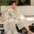 Crimson - 3PC Lawn ChickenKari Embroidered Suit - HC1083