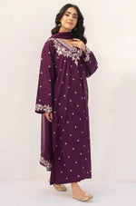 Dyot - Summer 3PC Lawn Embroidered Suit - HC1112