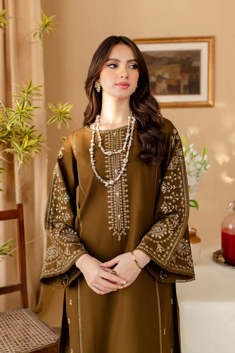 Batik - Winter 2PC Dhanak Embroidered Suit - HC3373