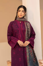 Mohagni - Winter 3PC Dhanak Embroidered Suit -HC3381