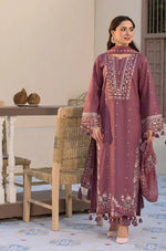 ALLYS - Summer 3PC Lawn Embroidered Suit- HC1115
