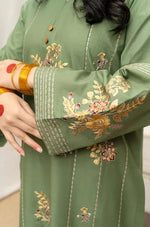 Urge - Winter 3PC Dhanak Embroidered Suit - HC3350
