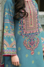 Sapphire - Winter 3PC Dhanak Embroidered Suit - HC3315