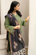 Urge - Winter 3PC Dhanak Embroidered Suit - HC3350