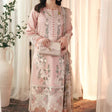 HC1053 - Qalamkar - 3PC Lawn ChickenKari Embroidered Suit