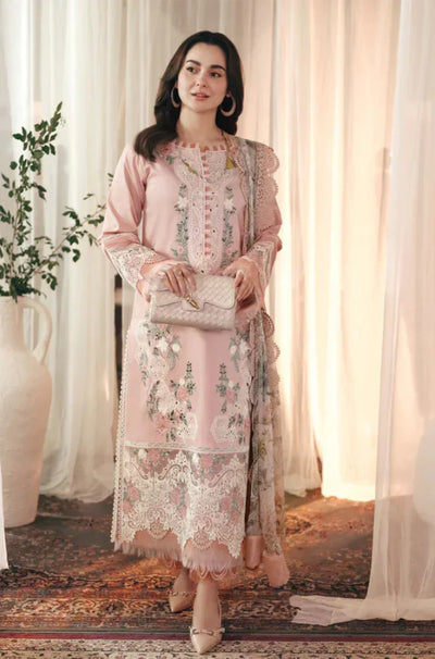 HC1053 - Qalamkar - 3PC Lawn ChickenKari Embroidered Suit