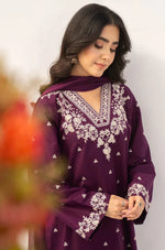 Dyot - Summer 3PC Lawn Embroidered Suit - HC1112