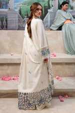 QalamKar - 3PC Lawn ChickenKari Embroidered Suit-HC1074