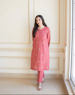 HC611-WINTER 3PC Dhanak suit with Dhanak Shawll