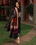 Charizma - Winter 3PC Karandi Digital Print Dress - HC3391