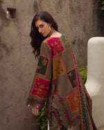 Charizma - Winter 3PC Karandi Digital Print Dress - HC3387