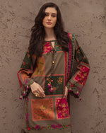 Charizma - Winter 3PC Karandi Digital Print Dress - HC3387