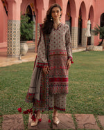 Charizma - Winter 3PC Karandi Digital Print Dress - HC3390