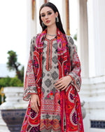 Charizma - Winter 3PC Karandi Digital Print Dress - HC33400