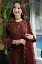 HC976 - ASIM JOFA SUMMER 3PC LAWN EMBROIDERED