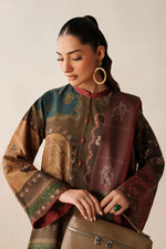 Baroque - Winter 3PC Karandi Digital Print Dress -HC33412