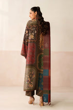 Baroque - Winter 3PC Karandi Digital Print Dress -HC33412