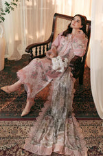 HC1053 - Qalamkar - 3PC Lawn ChickenKari Embroidered Suit