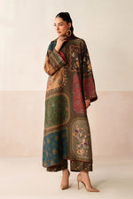 Baroque - Winter 3PC Karandi Digital Print Dress -HC33412