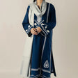 Zara Shahjahan - Winter 3PC Dhanak Embroidered Suit - HC33122