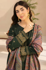 Mohagni - Winter 3PC Dhanak Embroidered Suit - HC3380
