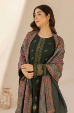 Mohagni - Winter 3PC Dhanak Embroidered Suit - HC3380