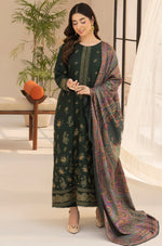 Mohagni - Winter 3PC Dhanak Embroidered Suit - HC3380