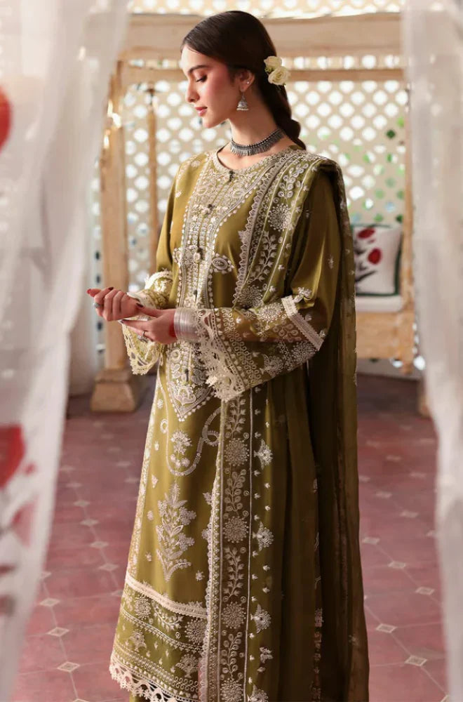 MAHNUR - Summer 3PC Lawn Embroidered with Sequence Suit - HC1110