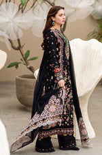 HC1033 - Qalamkar - 3PC Lawn Embroidered Suit - SA0101